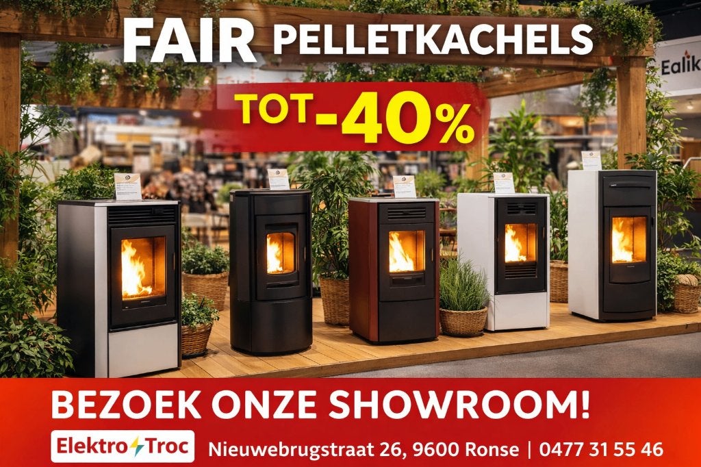 pelletkachel nieuw tot -40%, Ophalen, Nieuw