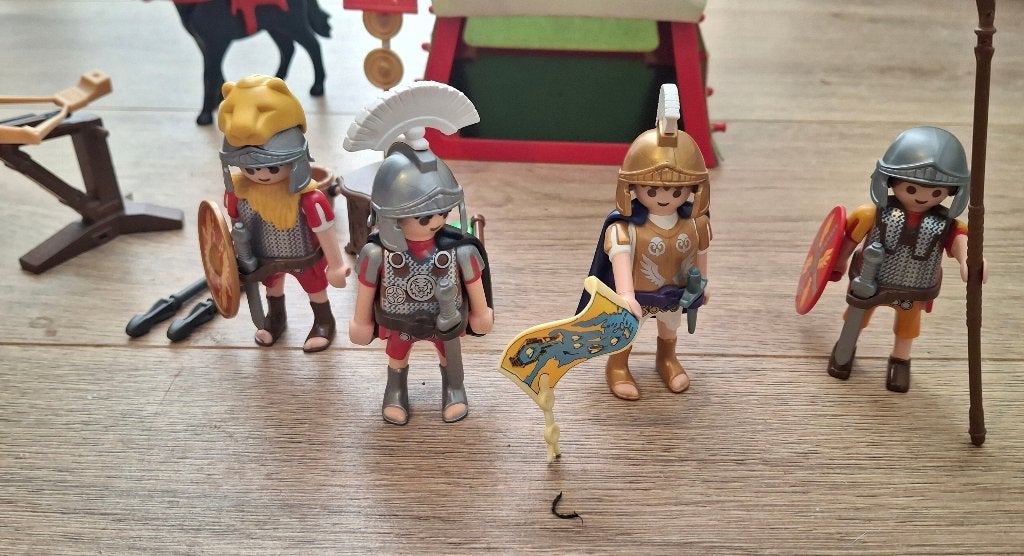 PLAYMOBIL 4273 tente romaine des officiers et armée, Historique, Enlèvement ou Envoi, Comme neuf, Kit complet