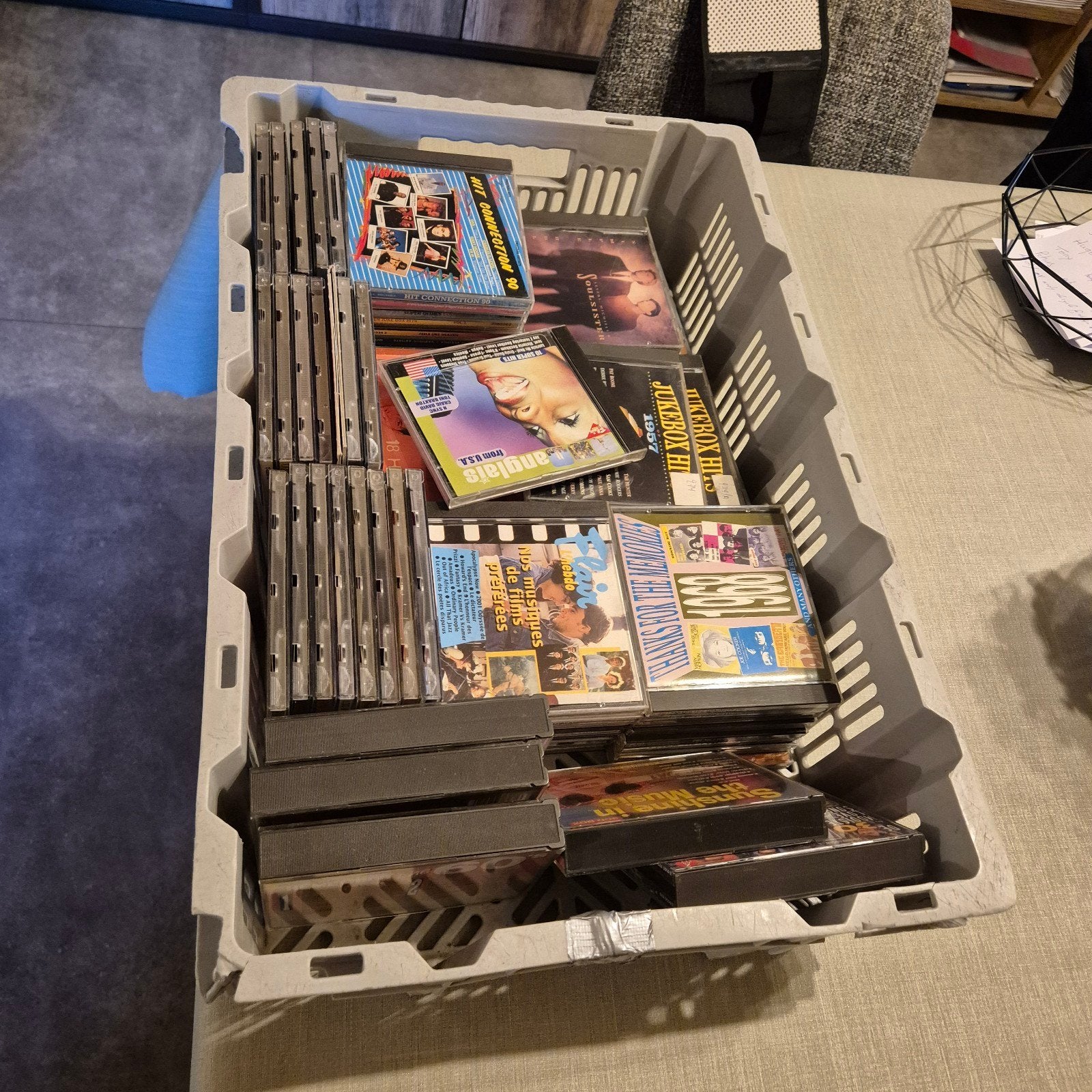 Gratis bak met cd's, Cd's en Dvd's, Ophalen