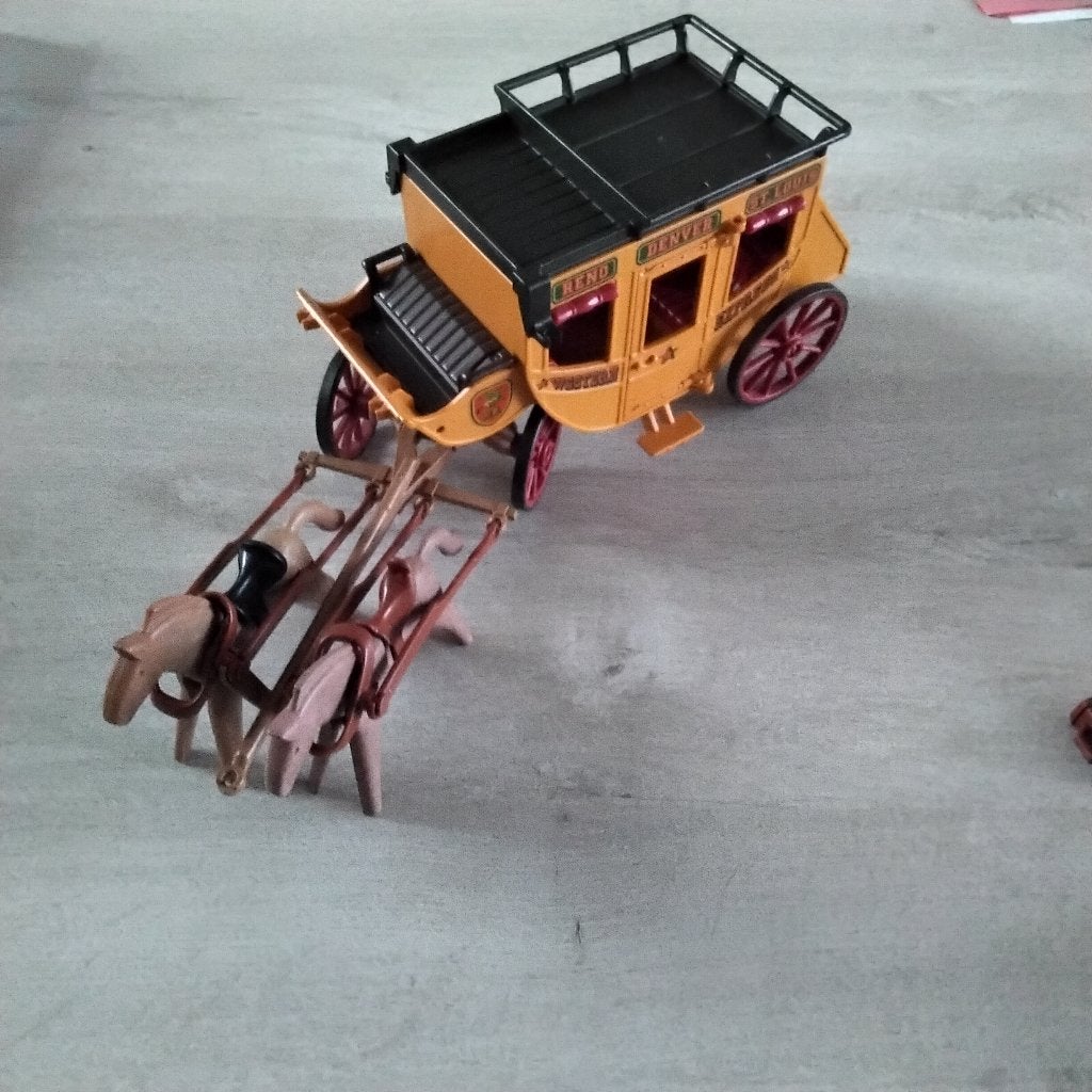 Playmobil postkoets, Ophalen of Verzenden, Zo goed als nieuw