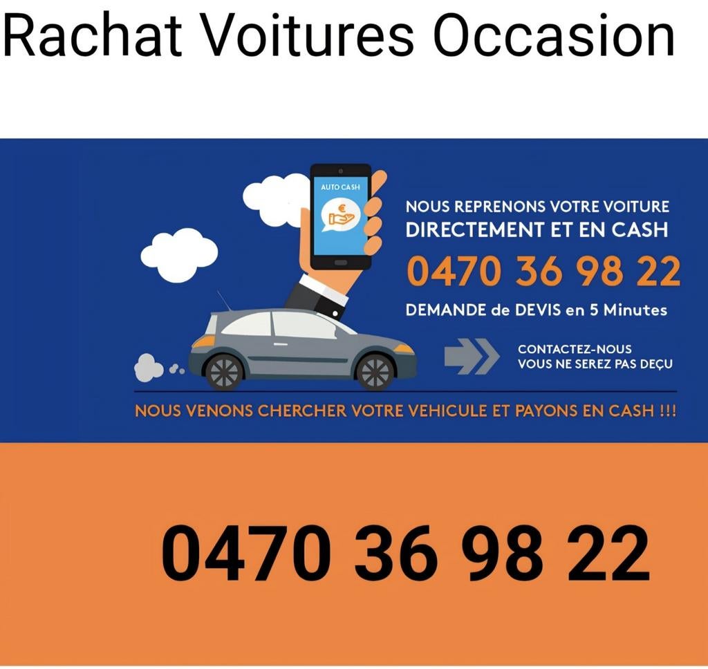 Reprise tous types de véhicules, Autos : Divers, Enlèvement
