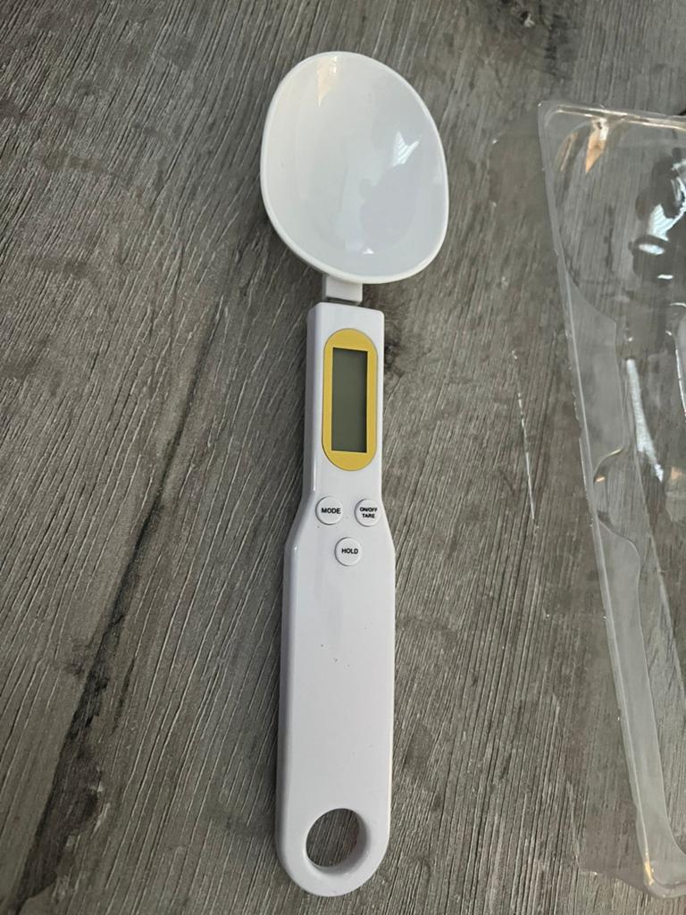 Digitale maatlepel weegschaal tot 1kg zwart of wit nieuw, Ophalen of Verzenden, Nieuw, Digitaal, Minder dan 10 kg
