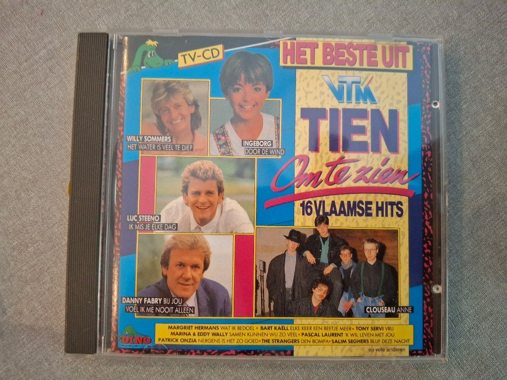 25 CD's TIEN OM TE ZIEN, CD & DVD, Comprend un boîtier, Comme neuf, Autres genres, Enlèvement