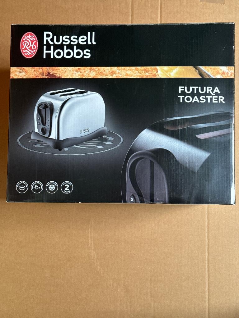 grille pain NEUF Russell Hobbs Toaster futura baguette, croi, Enlèvement ou Envoi, Neuf
