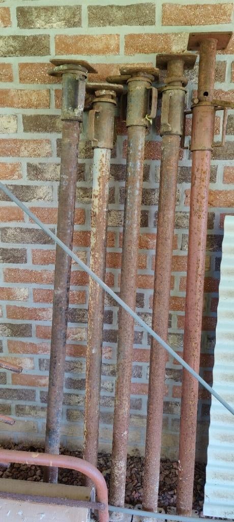 schoren 5 stuks beschikbaar, Ophalen, Gebruikt, Overige typen, Minder dan 2 meter