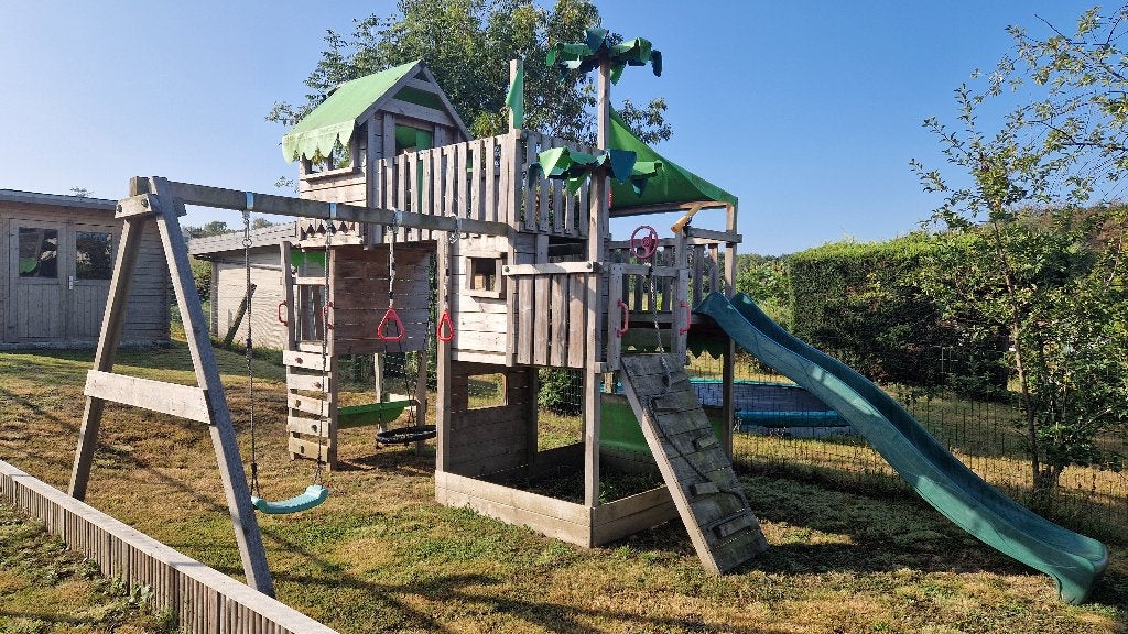 FATMOOSE TropicTemple Tall XXL te koop, Kinderen en Baby's, Speelgoed | Buiten | Speeltoestellen, Ophalen, Gebruikt, Schommel
