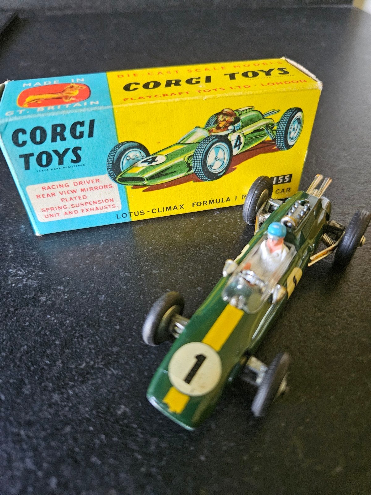 Corgi Toys made in Great Britain n155, Enlèvement