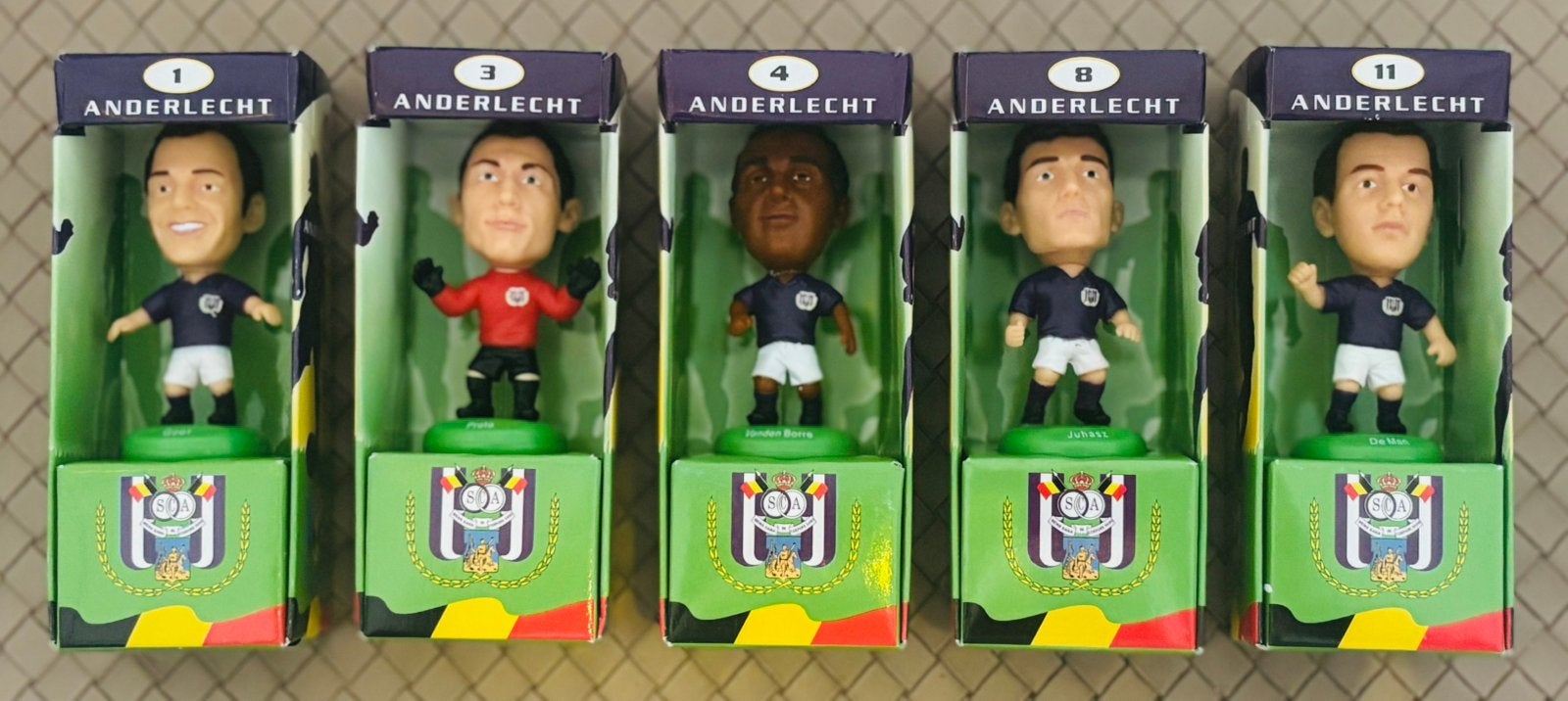 5 poupées RSC Anderlecht 2005/2006
