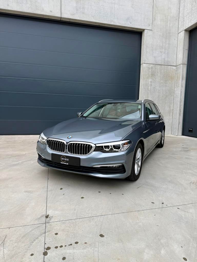 BMW 518d - 2020 - 72.000km - Automaat, Auto's, BMW, Bedrijf, Te koop, 5 Reeks, Diesel, Break, 5 deurs, Automaat, Zilver of Grijs