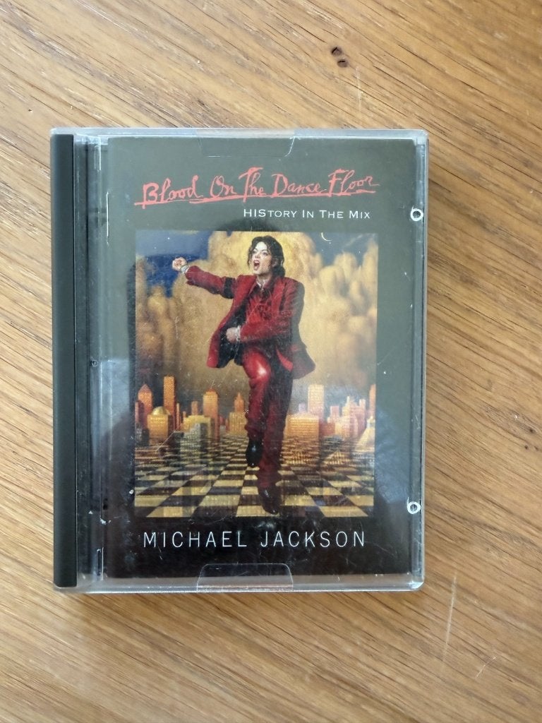 Minidisc Michael Jackson Blood on the dance floor album, Cd's en Dvd's, Cassettebandjes, Gebruikt, Verzenden, Overige genres, 1 bandje