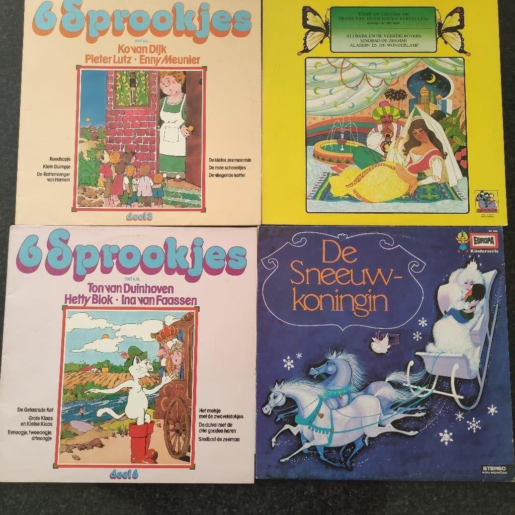 vinyl sprookjes, Cd's en Dvd's, Ophalen, LP, Gebruikt, Verhaal of Sprookje