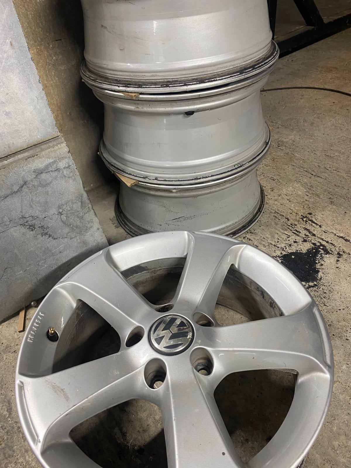 Originele vw velgen 16 inch, Autos : Pièces & Accessoires, Pneus & Jantes, Enlèvement, 16 pouces, Jante(s)
