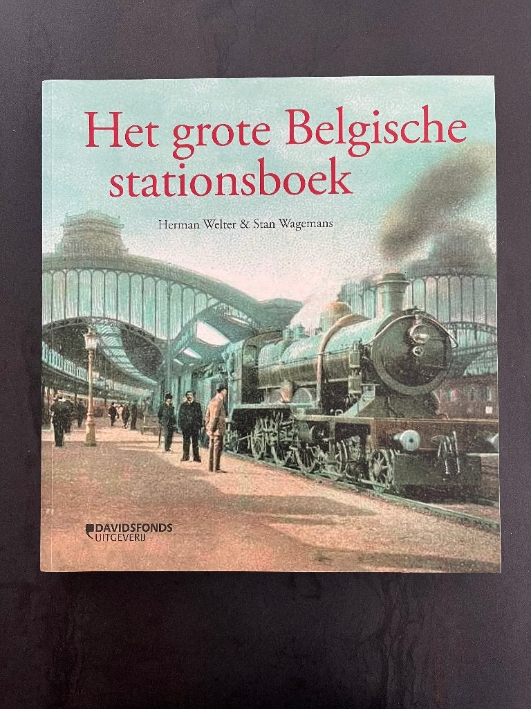Het grote Belgische stationsboek (NMBS-SNCB), Ophalen of Verzenden, Nieuw, Welter en Wagemans, Trein