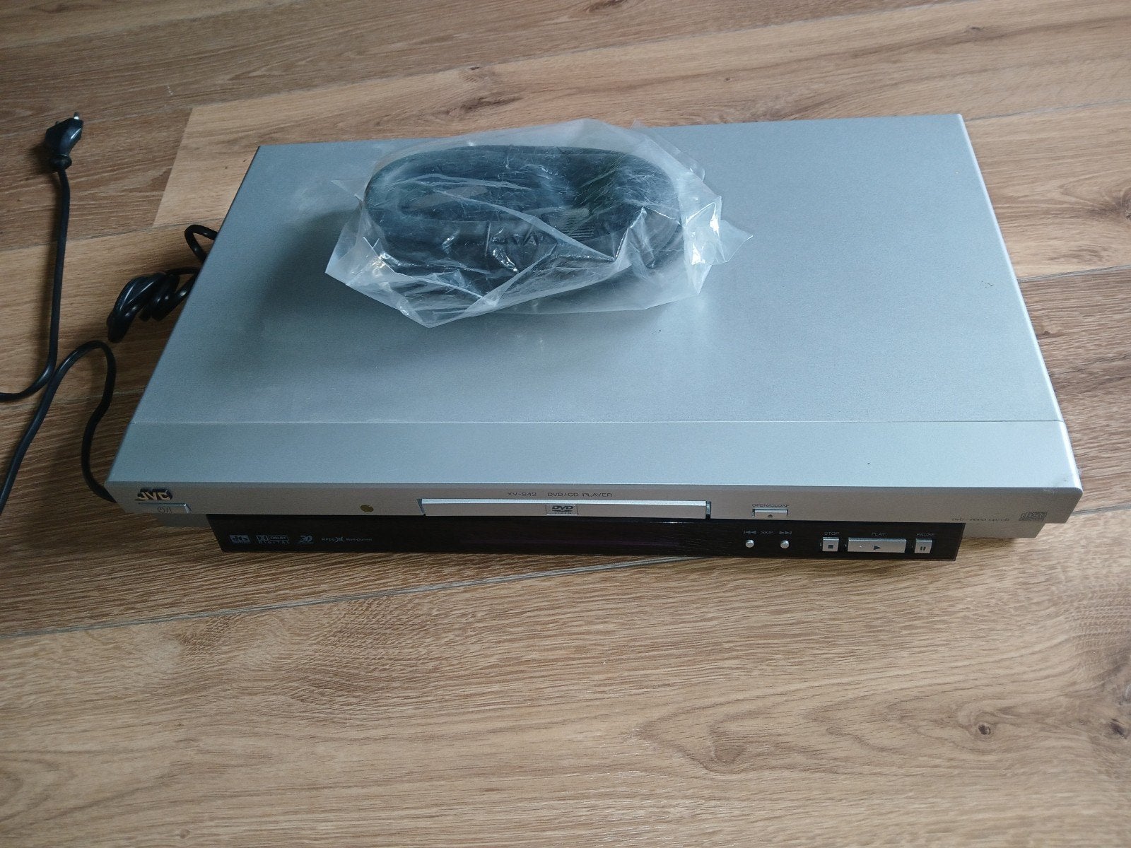 JVC XV-S42SL DVD/CD-speler + kabels, JVC, Draagbaar, Refurbished, Ophalen