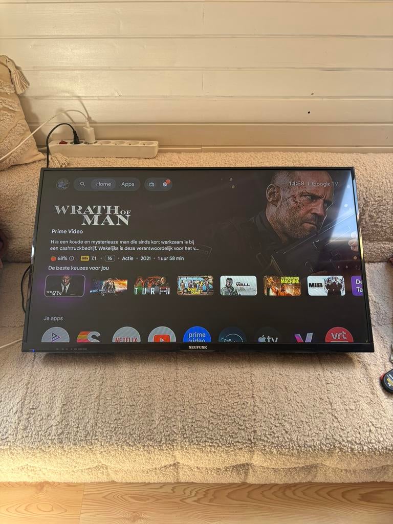 smart tv met cromecast, Musique & Instruments, Effets, Enlèvement ou Envoi, Comme neuf