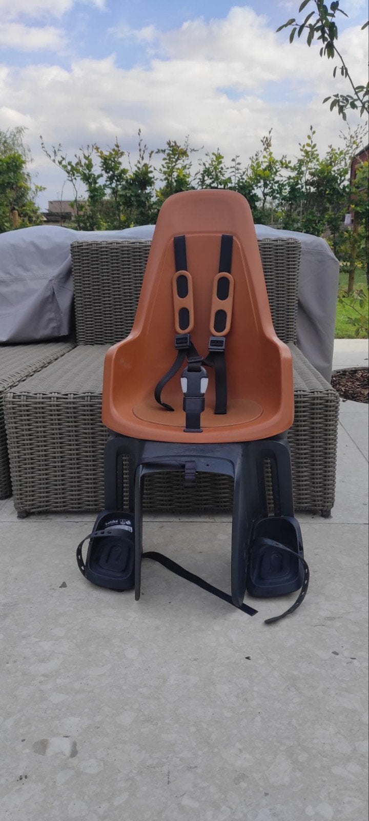 Fietsstoeltje Bobike, Ophalen, Achterzitje, Voetsteuntjes, 9 t/m 18 kg