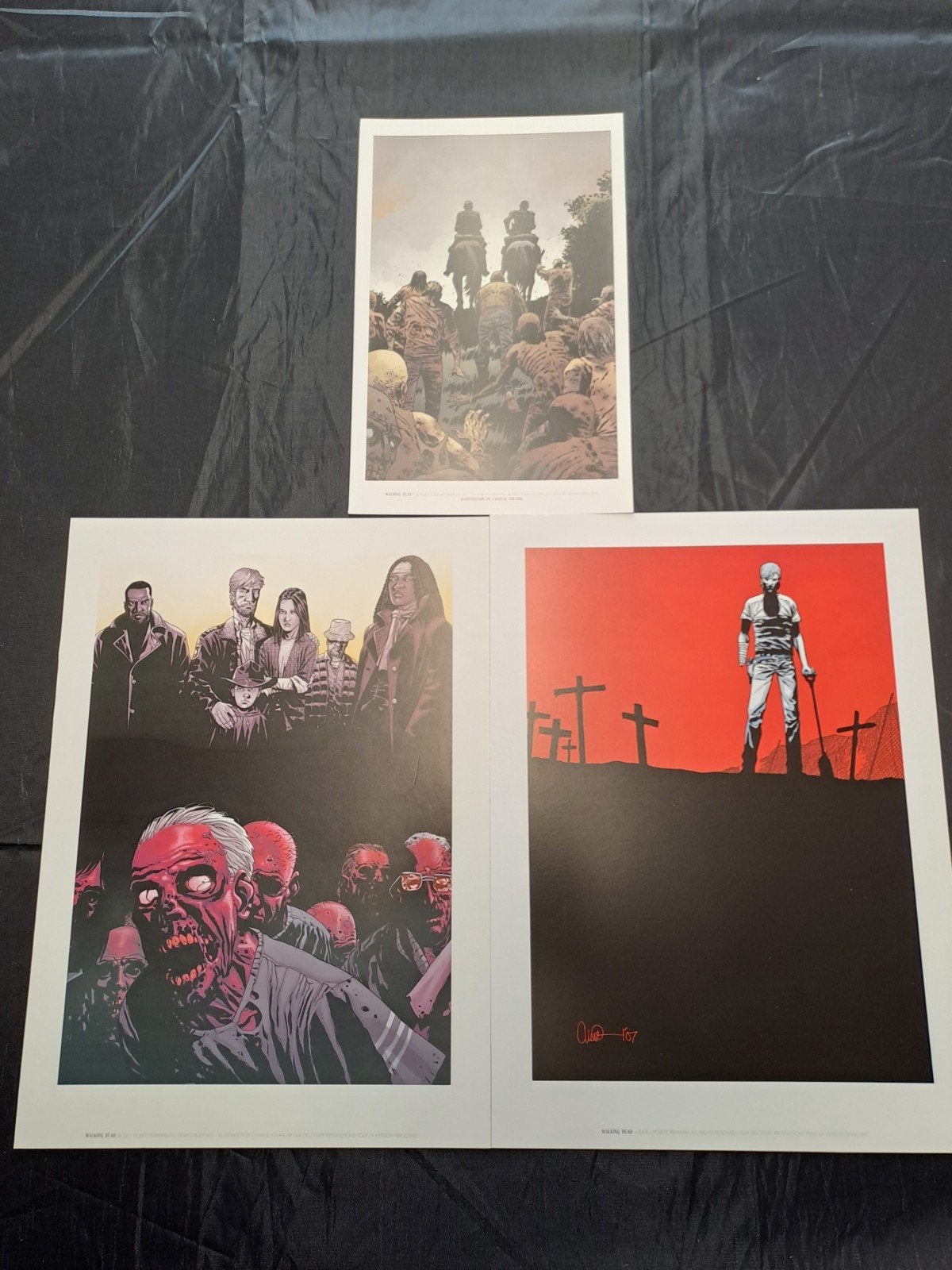 3 prenten The Walking Dead, Boeken, Stripverhalen, Ophalen of Verzenden, Zo goed als nieuw