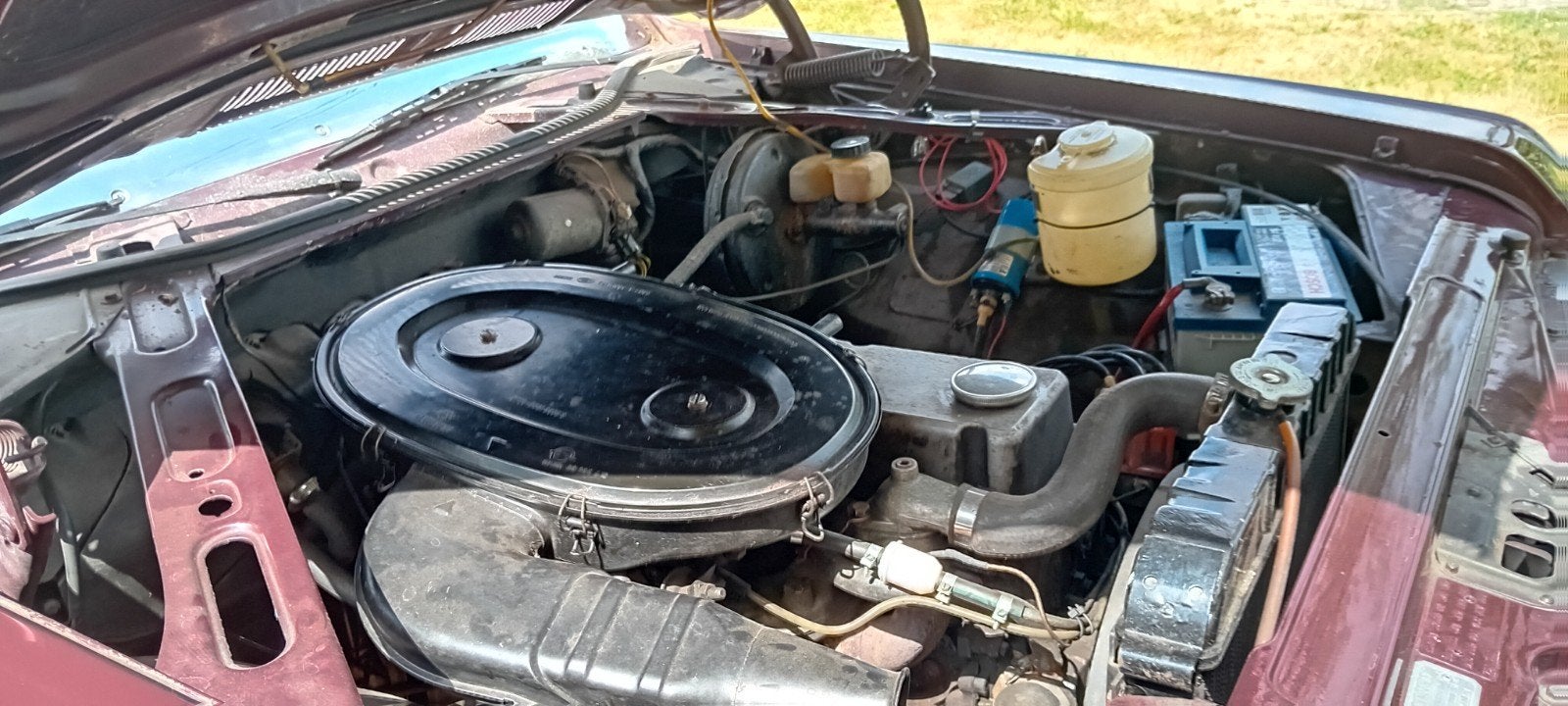 oltimer opel admiral, Ophalen, Opel