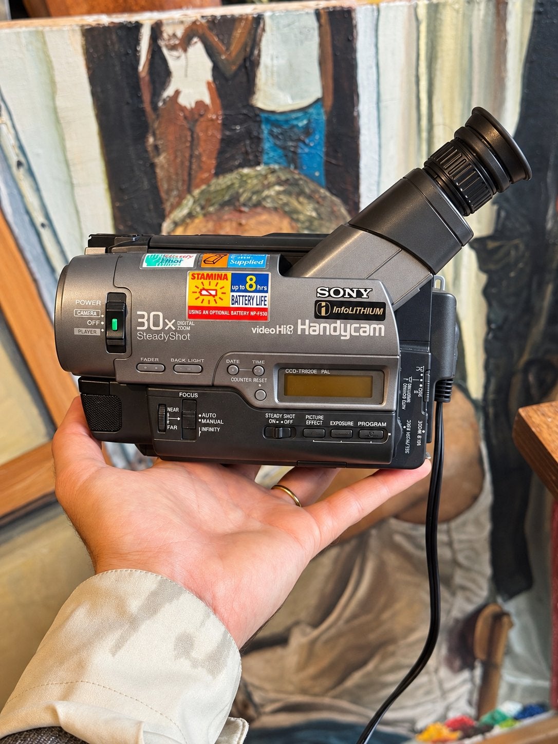 Camera sony Hi8 / video8 + adaptateur usb pour numériser, Enlèvement ou Envoi, Sony, Sony, Sony