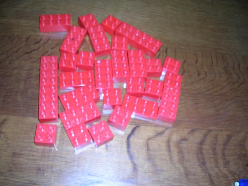 DUPLO BOUWSTENEN ROOD, Enlèvement, Utilisé