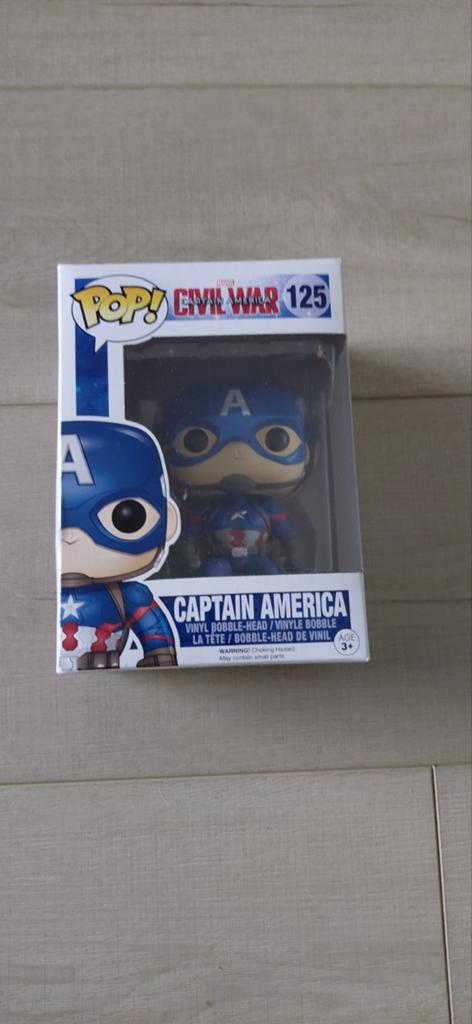 Funku pop Captain America, Enlèvement