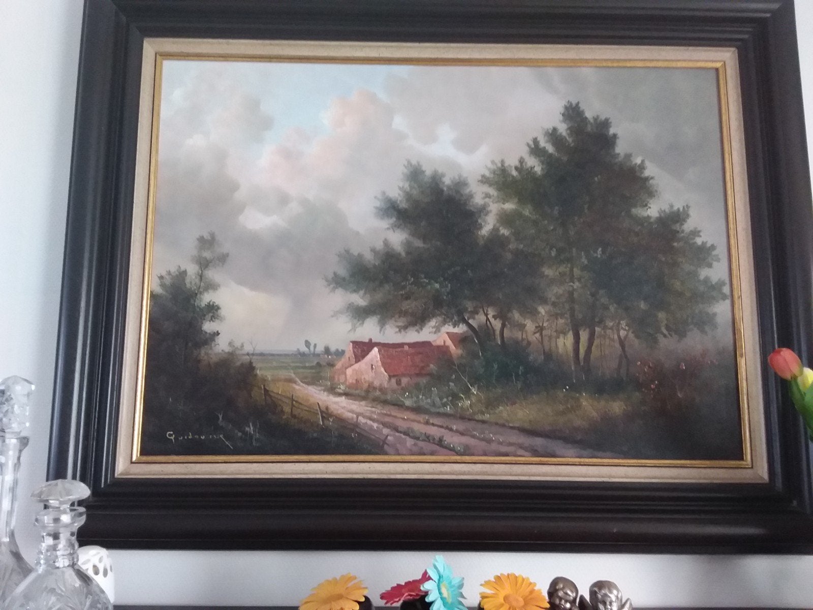 grandes et petites peintures sur toile, Antiquités & Art, Enlèvement, Toile