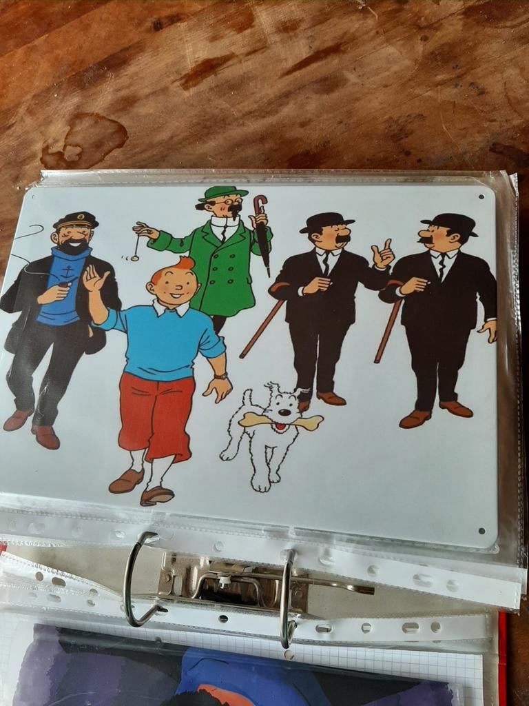 Kuifje plaat, Envoi
