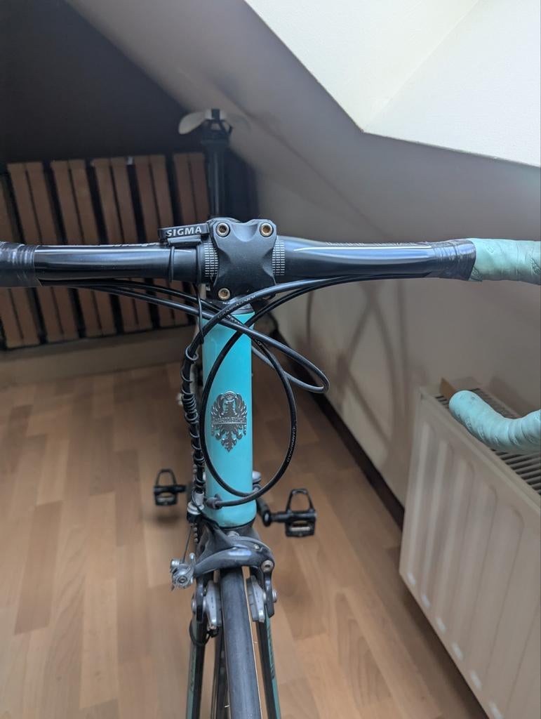 Vélo Bianchi Via Nirone 7, Vélos & Vélomoteurs, Vélos | Vélos de course, Utilisé, Giant, Plus de 20 vitesses, 28 pouces, Aluminium