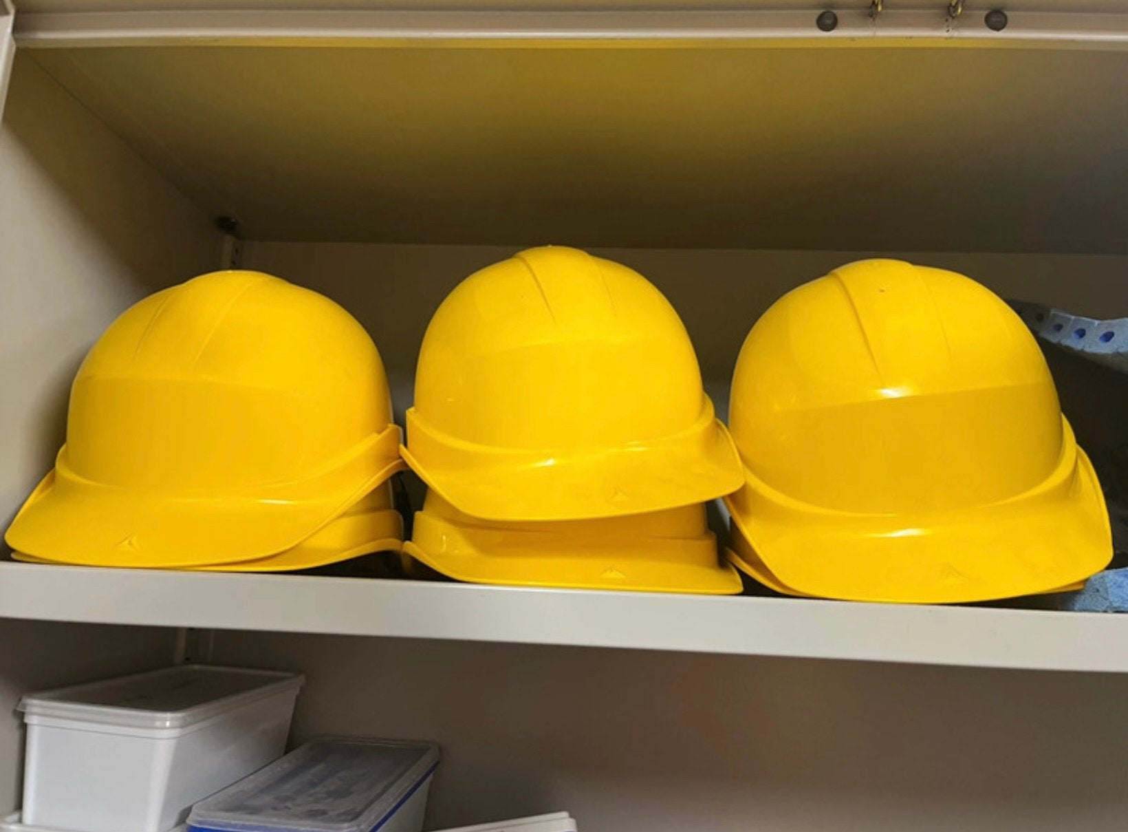 6 Bouwhelmen, Bricolage & Construction, Casques de sécurité, Enlèvement ou Envoi, Neuf
