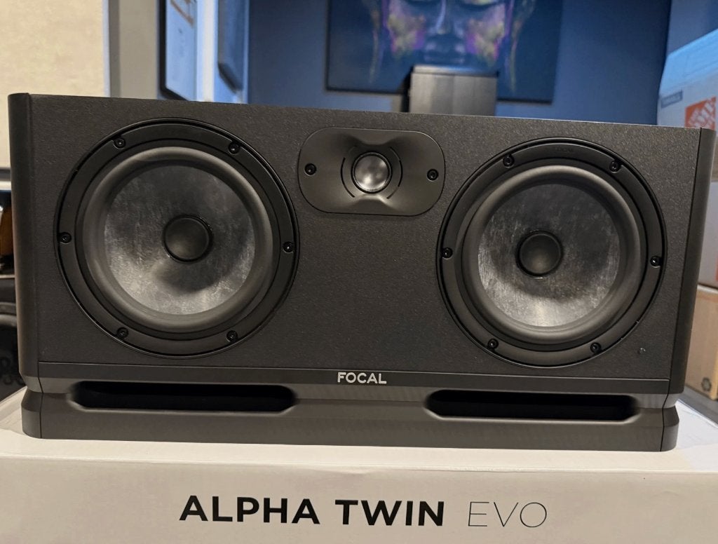 PAIRE FOCAL ALPHA TWIN EVO NOIRE en parfait état !, Autres marques, Bass-reflex, Moniteur de studio, Enlèvement ou Envoi