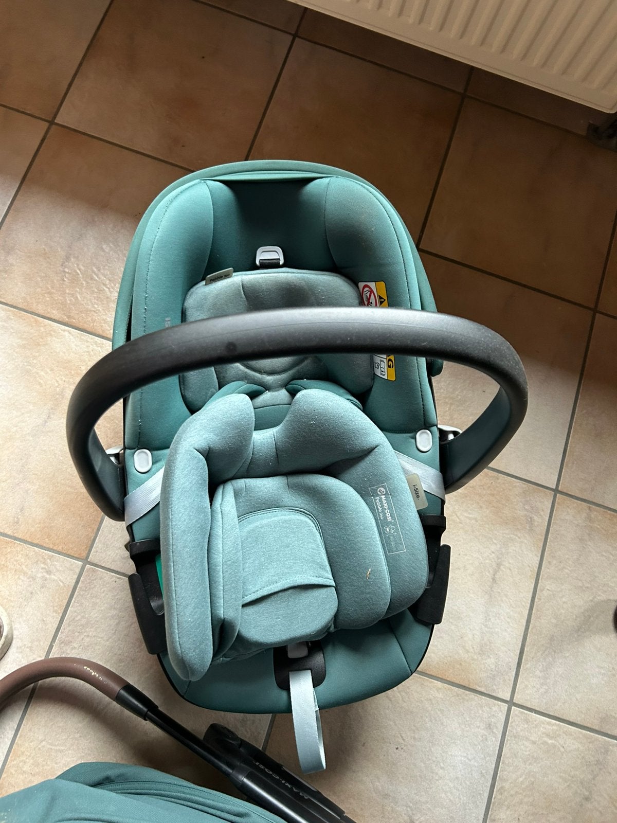 Maxi Cosi Pebble 360 i size Essential Green, Ophalen, Maxi-Cosi, Isofix
