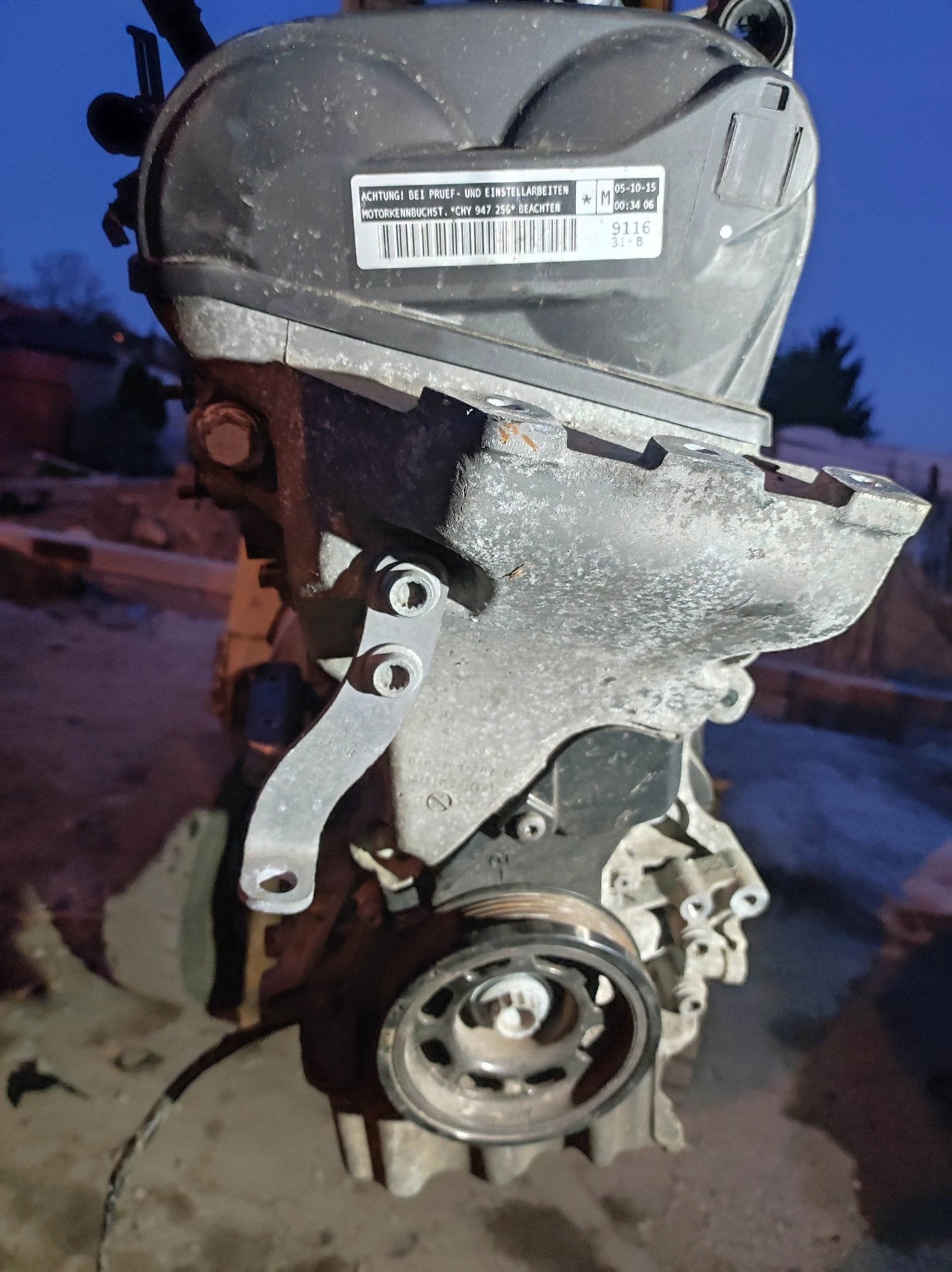 Moteur CHYC Nu VW POLO SEAT IBIZA, Autos : Pièces & Accessoires, Envoi, Utilisé, Skoda