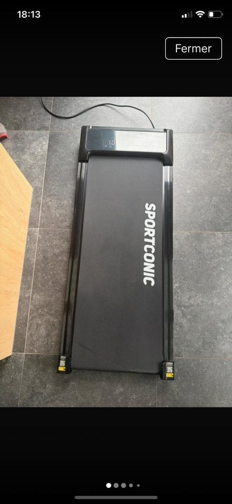 TAPIS DE MARCHE, Sports & Fitness, Appareils de fitness, Enlèvement, Comme neuf, Jambes, Tapis roulant