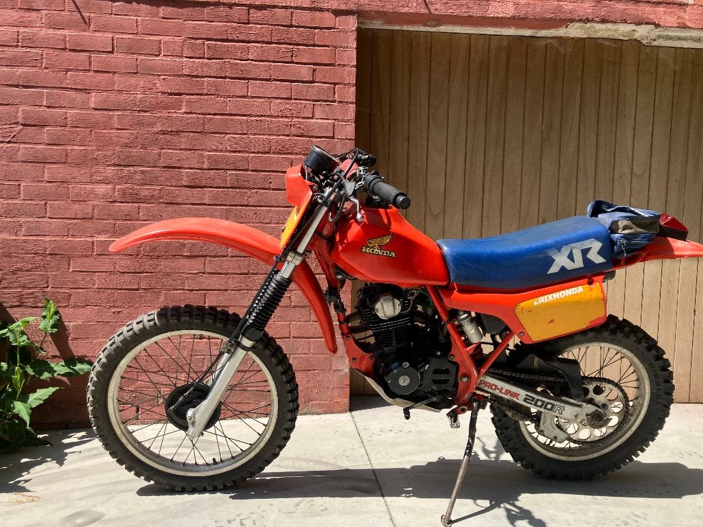 Honda XR200 1983 in goede staat, Motoren, Motoren | Honda, Occasion, Bedrijf, Enduro, Minimaal motorrijbewijs A2