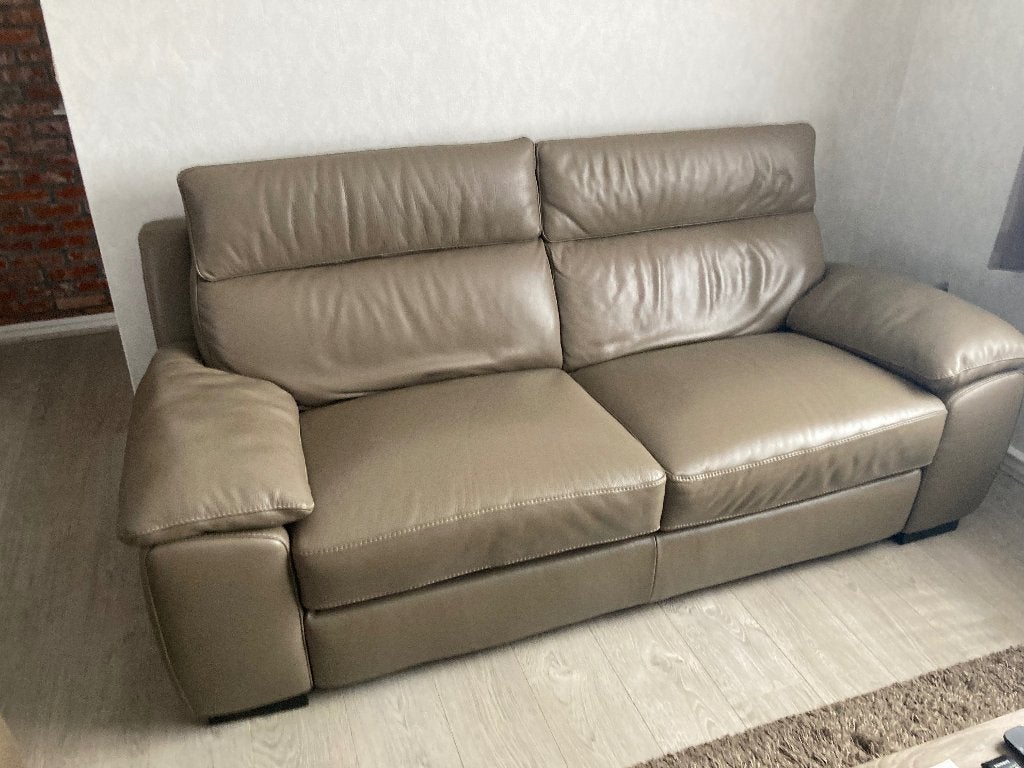 LEDEREN SALON NATUZZI, Ophalen, Zo goed als nieuw, Leer
