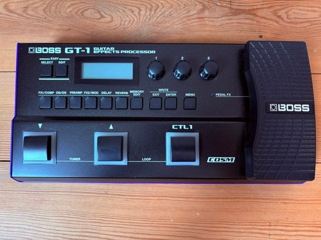 Boss GT-1, Muziek en Instrumenten, Effecten, Ophalen of Verzenden, Zo goed als nieuw, Multi-effect