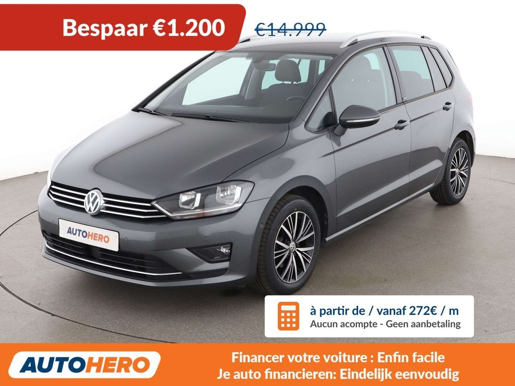 Volkswagen Golf Sportsvan 1.2 TSI Allstar BlueMotion Tech, Autos, 1197 cm³, Achat, 1350 kg, 5 places