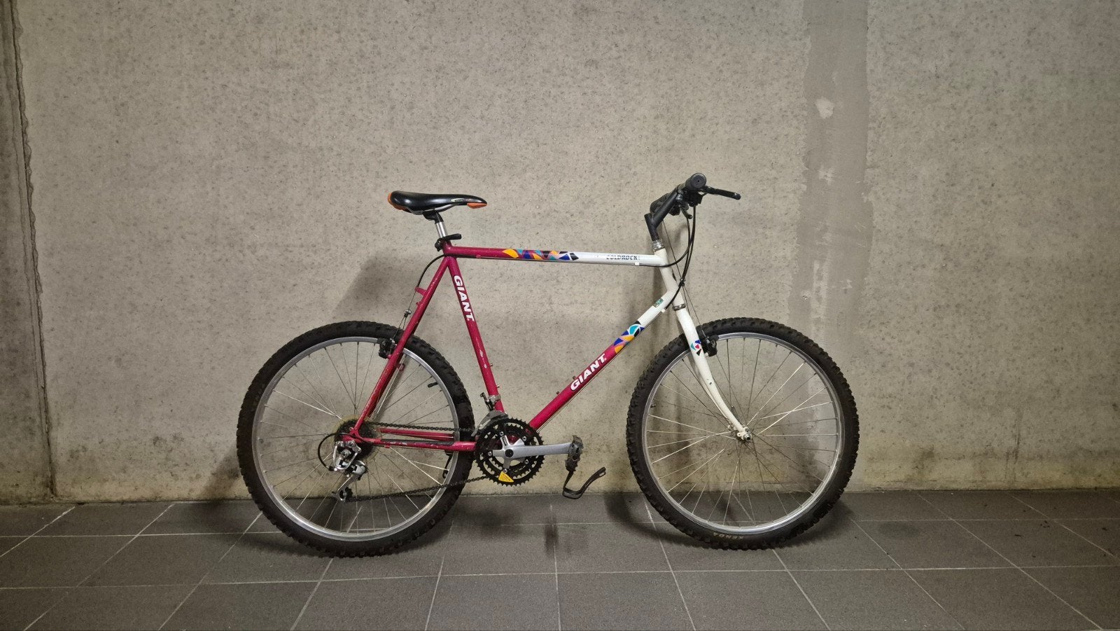 Giant coldrock. Vintage/ retro mtb 26inch, Fietsen en Brommers, Ophalen, Velgrem, 26 inch, Giant