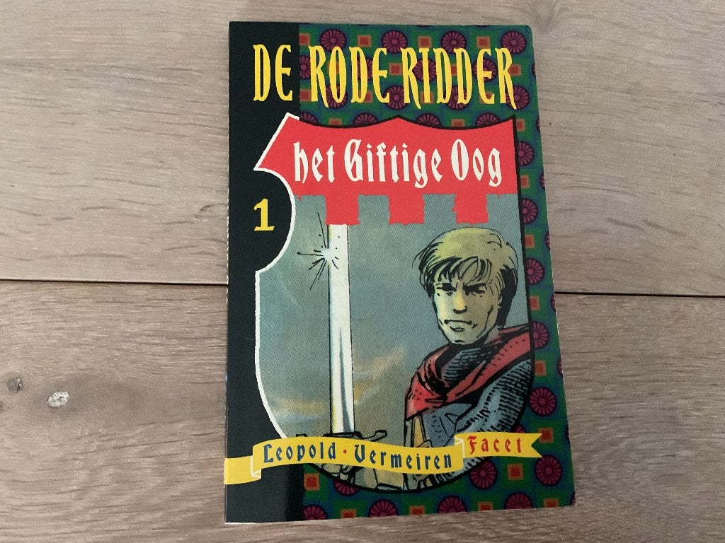 De rode ridder het giftige oog, Leopold Vermeiren., Ophalen of Verzenden, Zo goed als nieuw, Fictie