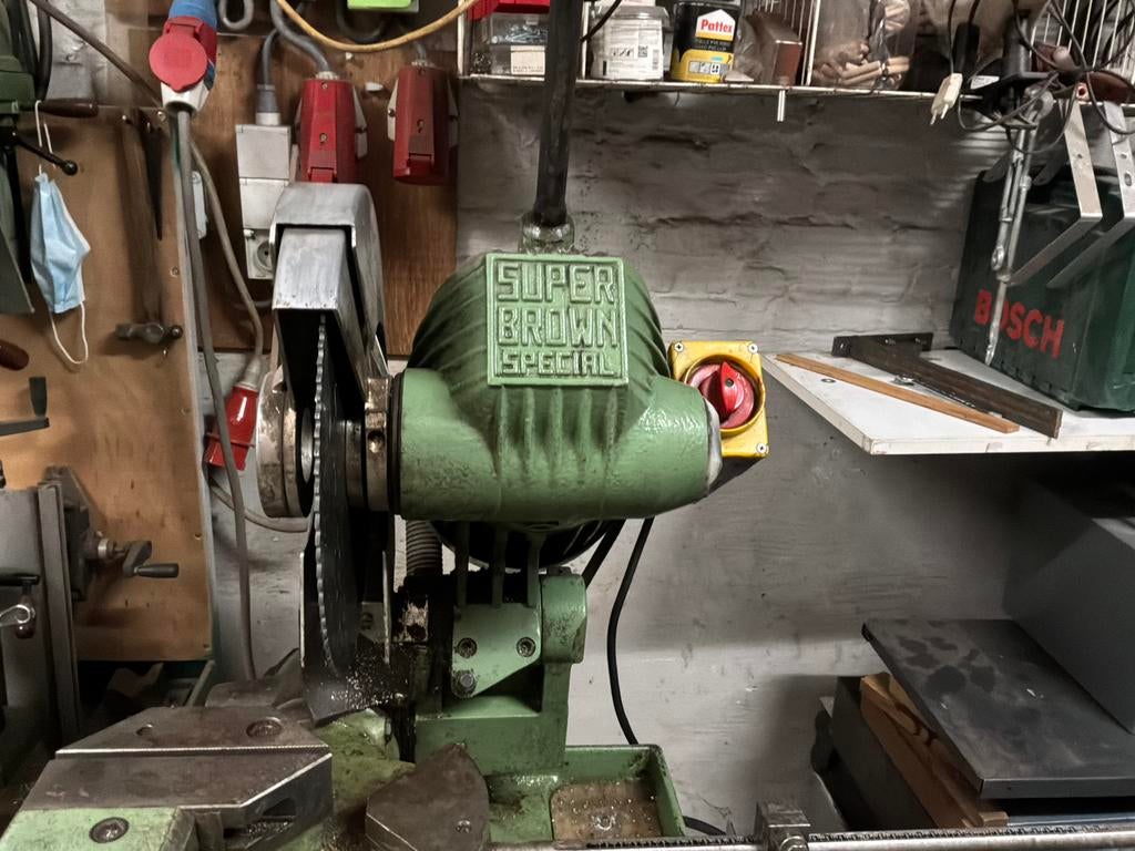 Zaagmachine Pedrazzoli, Ophalen, Gebruikt