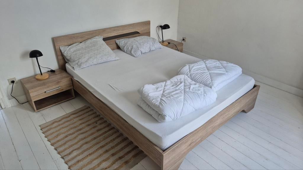 Complete slaapkamer (bed 1m60), Huis en Inrichting, Ophalen