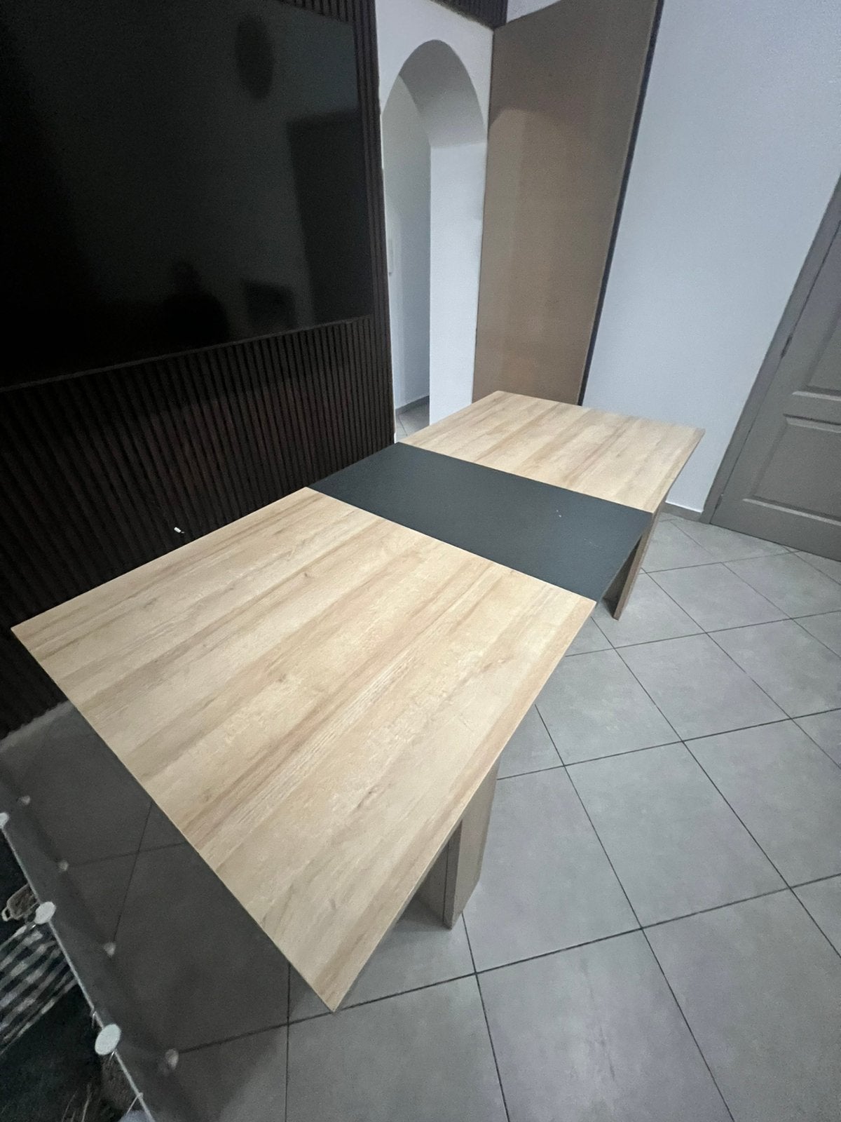 Eettafel voor max. 12 personen, Huis en Inrichting, Ophalen, Gebruikt, 100 tot 150 cm, Vijf personen of meer