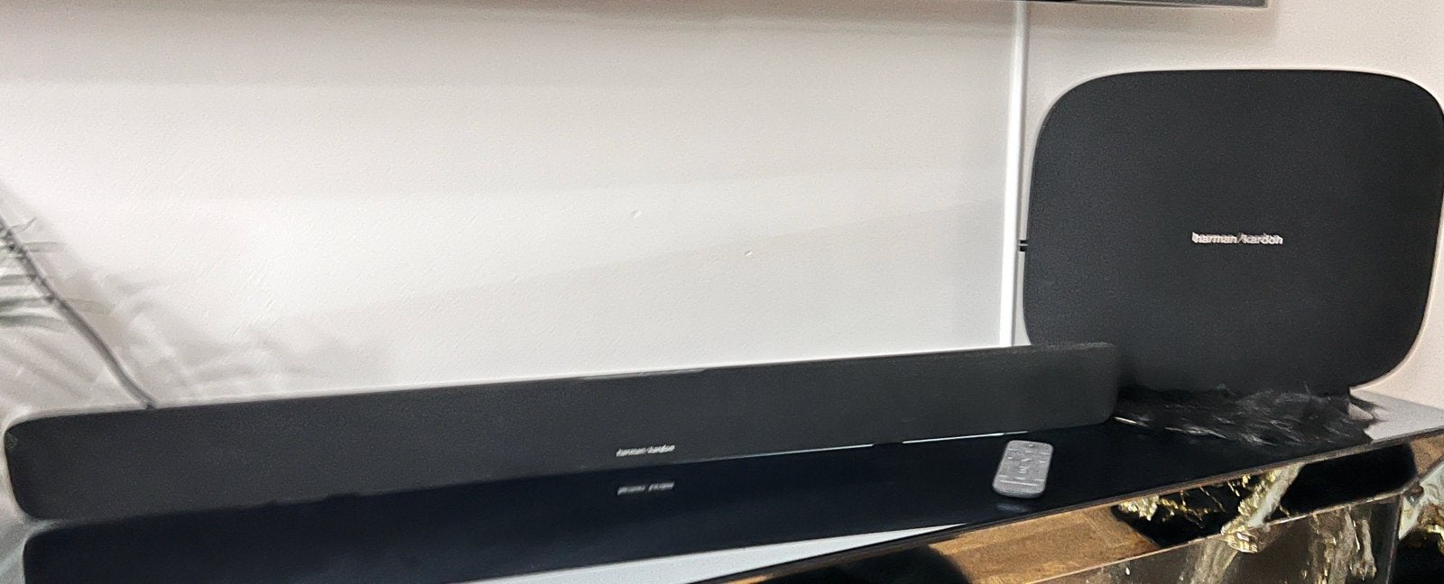 HARMAN KARDON OMNIBAR + - HOME CINEMA BAR DE SON ET SUB, TV, Hi-fi & Vidéo, Enlèvement, Comme neuf