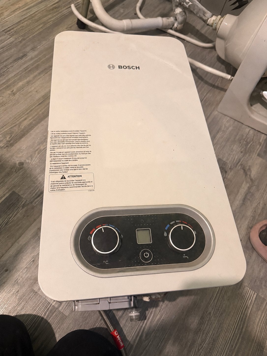 Bosch doorstroomboiler gas, Ophalen, Aardgas, Zo goed als nieuw, Terugslagbeveiliging (TTB)