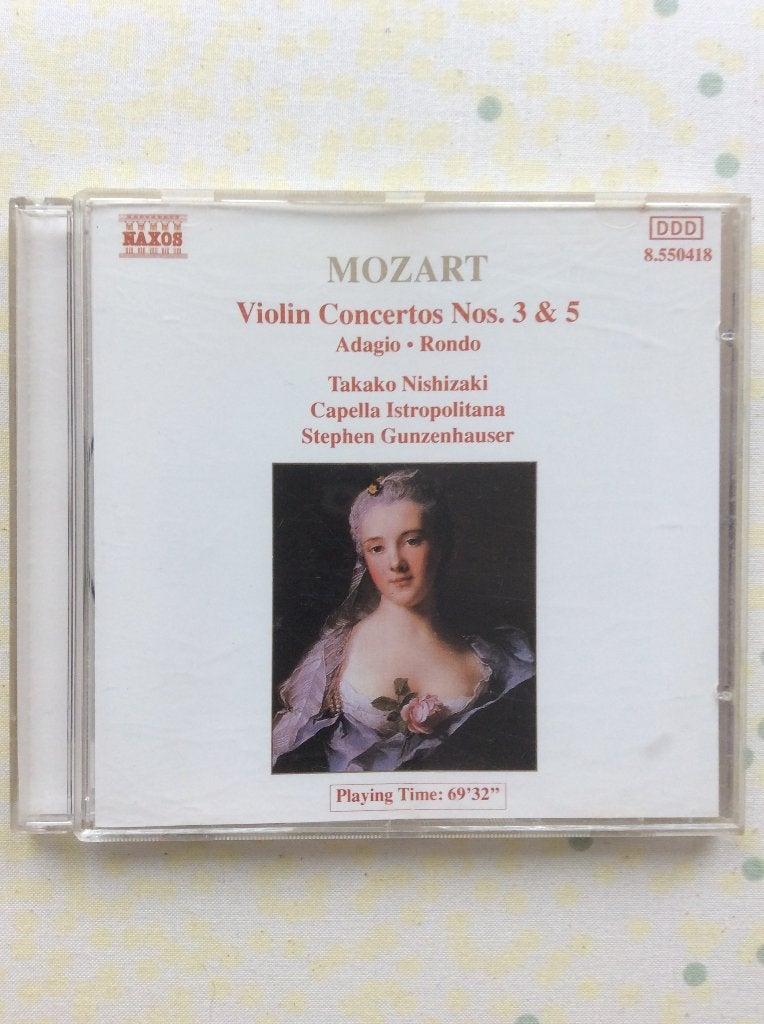 MOZART. (VIOOLCONCERTEN NRS. 3 EN 5)., Verzenden, Gebruikt