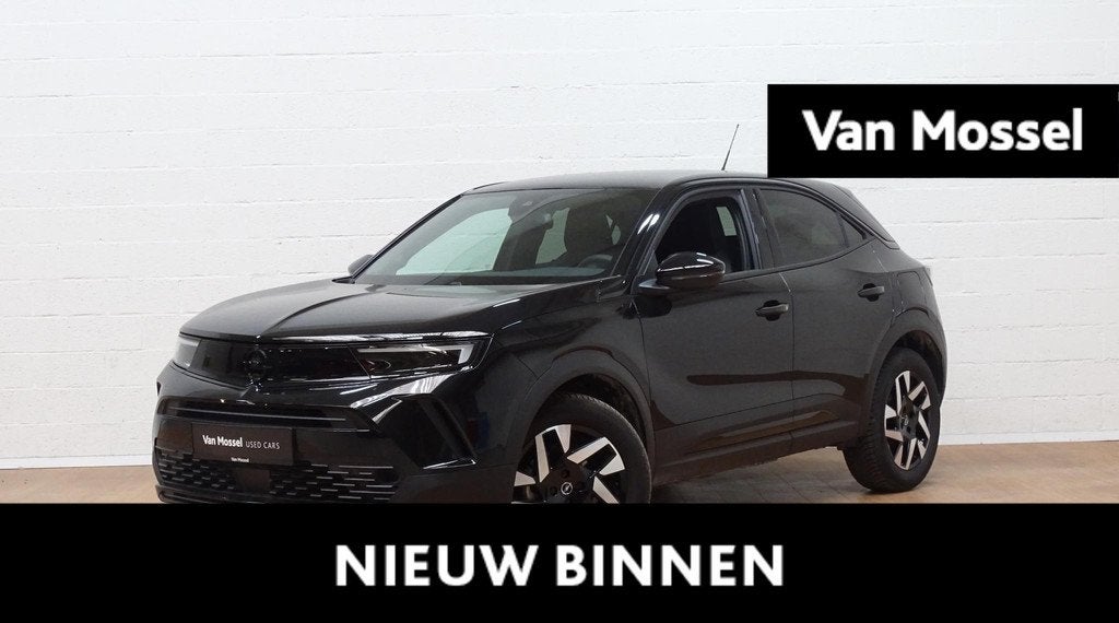 Opel Mokka 1.2T GS, Auto's, Voorwielaandrijving, Stof, Gebruikt, Zwart
