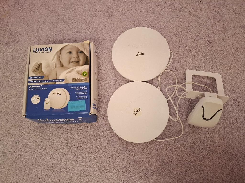 Ademhalingsmonitor luvion babysense 7, Kinderen en Baby's, Babyfoons, Ophalen, Zo goed als nieuw