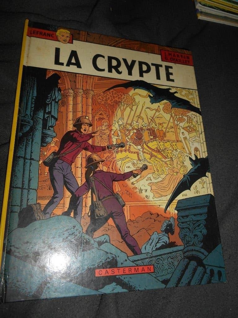 LEFRANC " La Crypte" eo, Livres, Enlèvement ou Envoi
