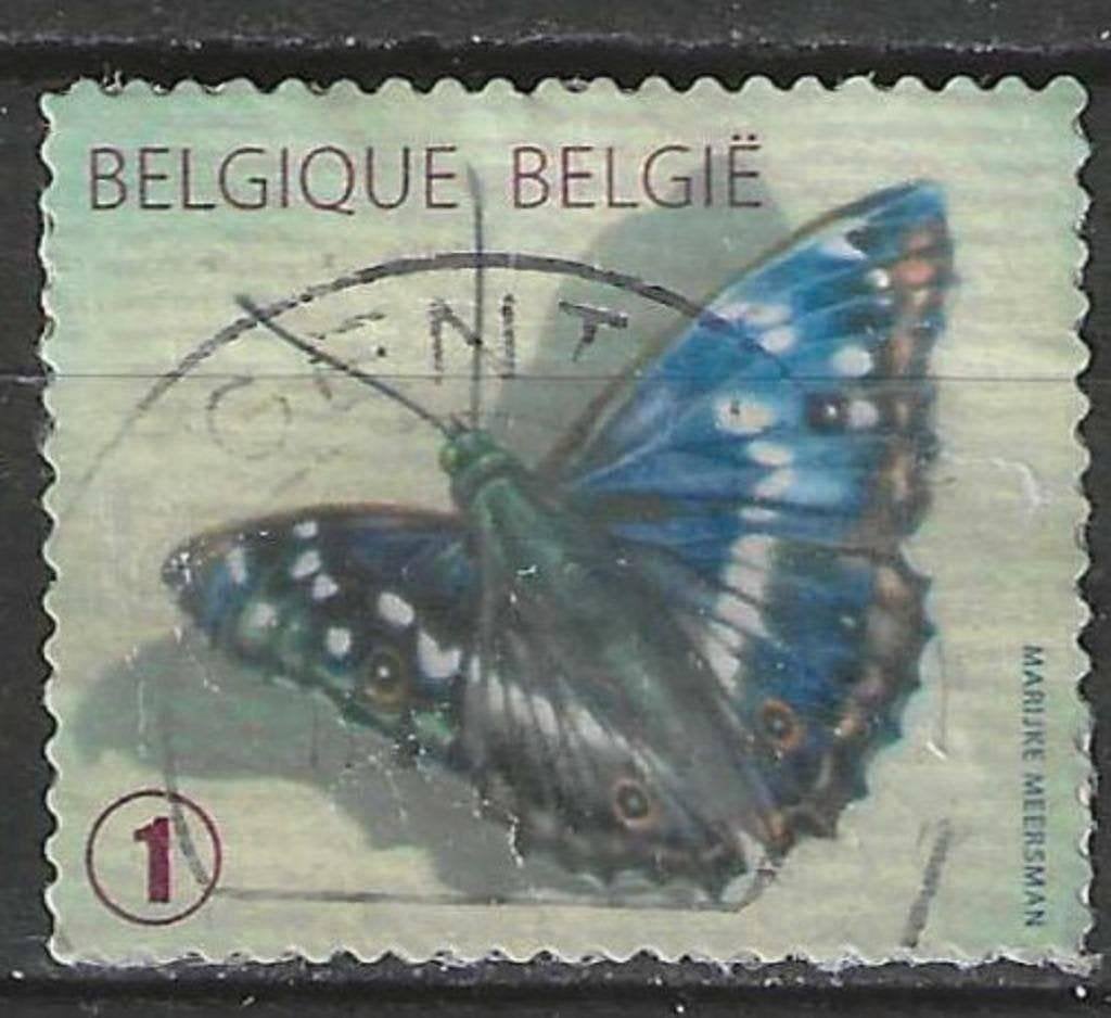 Belgie 2012 - Yvert 4270 /OBP 4290 - Vlinders (ST), Postzegels en Munten, Verzenden, Gestempeld, Gestempeld