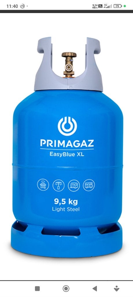Primagaz EasyBlue XL complet (9,5 kg), Enlèvement, Neuf
